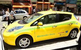 Rio de Janeiro(RJ):Leaf, o elétrico mais vendido, vai equipar a PM