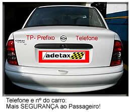 Americana (SP): Operação retira táxi de circulação  Adetax - Associação  das Empresas de Taxi de Frota do Município de São Paulo